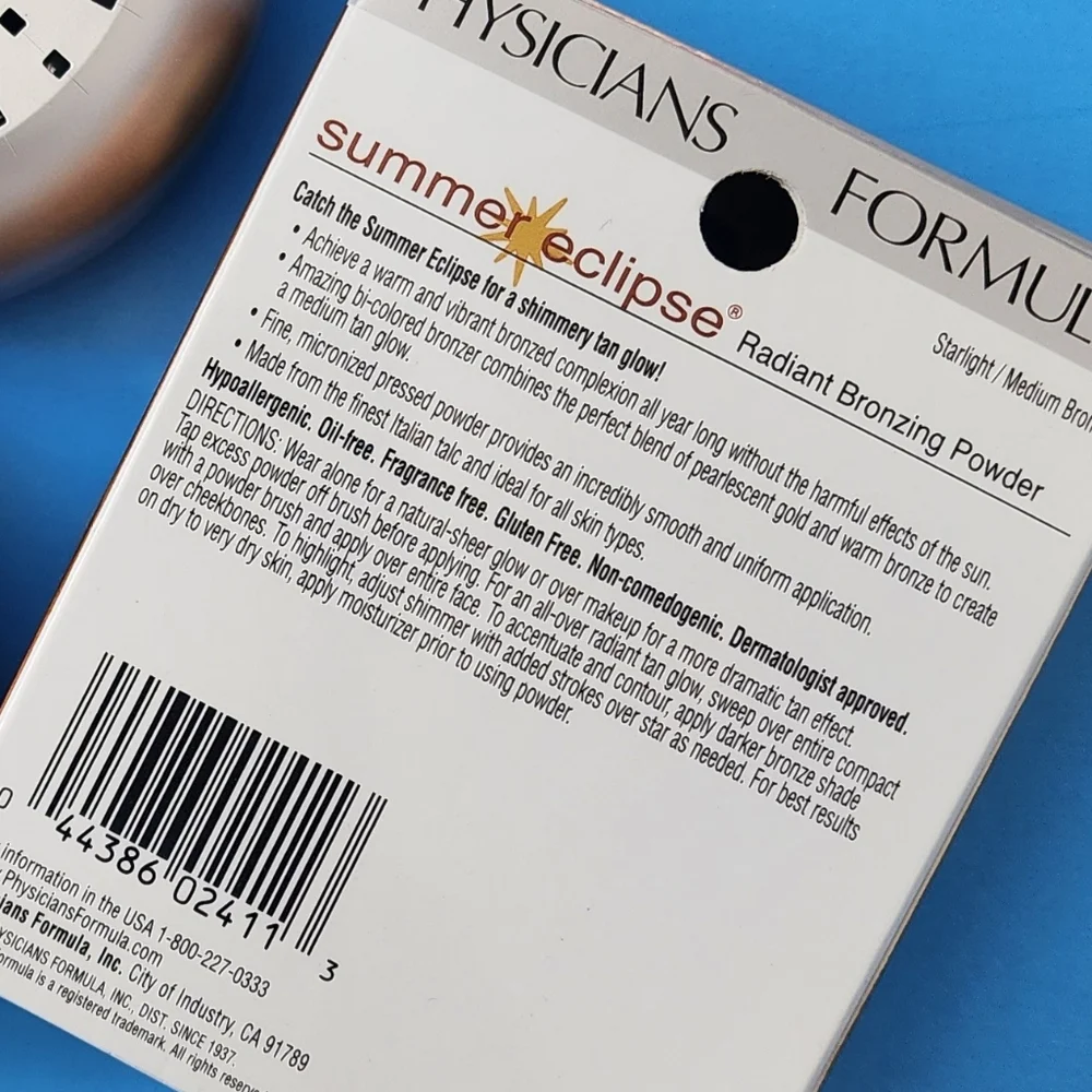 Physicians Formula 3 Piece Bundle Lot Healthy Glow /Radiant Bronzer Powder Blush